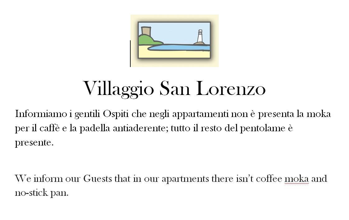 Villaggio San Lorenzo 维耶斯泰 外观 照片